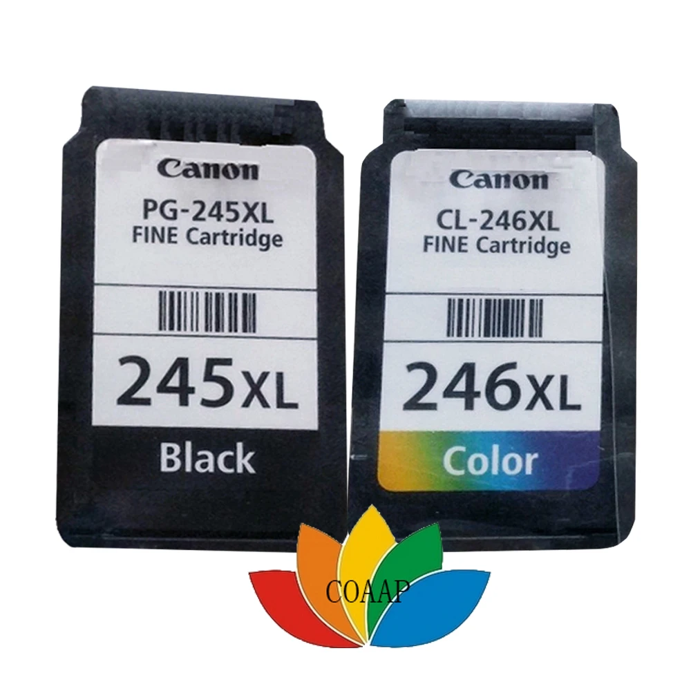 Compatible PG245 CL246 PG-245 CL-246 Ink Cartridges for Canon MG2420 MG2924 MG2920 MG2520 MG2420 ip2800 MG2520 Printer