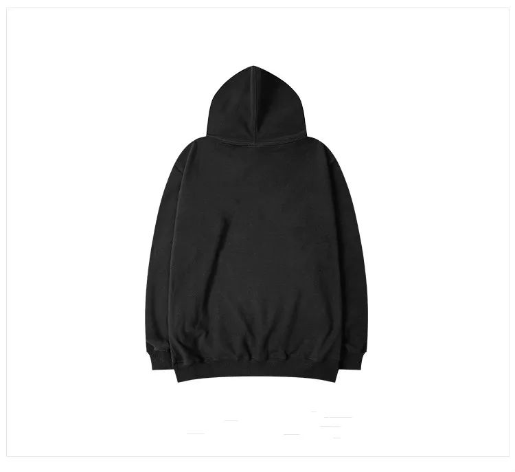 Fashionable Hoodies For Men And Women 2019 Winter Warm Fleece Hip Hop Sweatshirt High Street Kanye Justin Bieber Men's Hoodie