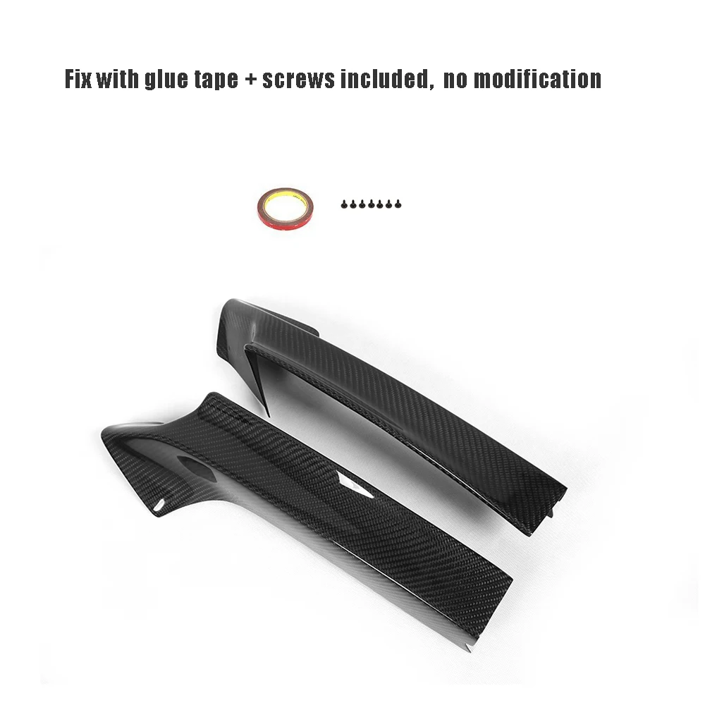 De fibra de carbono/FRP para BMW Serie 2 F23 F22 M parachoques delantero divisores labio solapas M235i M240i Coupe convertible 2013-2017