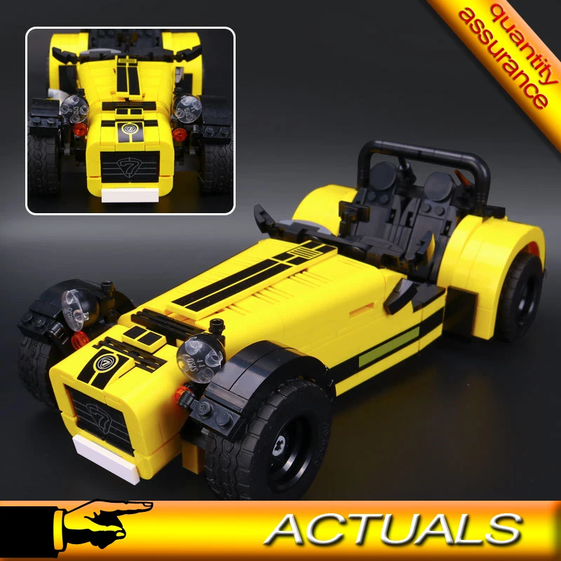 

21008 Speed Champions Technic CATERHAM SEVEN 620R Building Blocks Educational Model Bricks Toys Compatible Legoed 21307