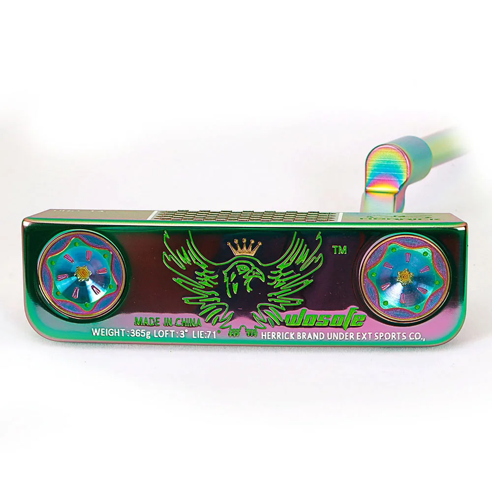 High quality Golf clubs putter colour right hand men steel shaft CNC Milled putter free shipiping