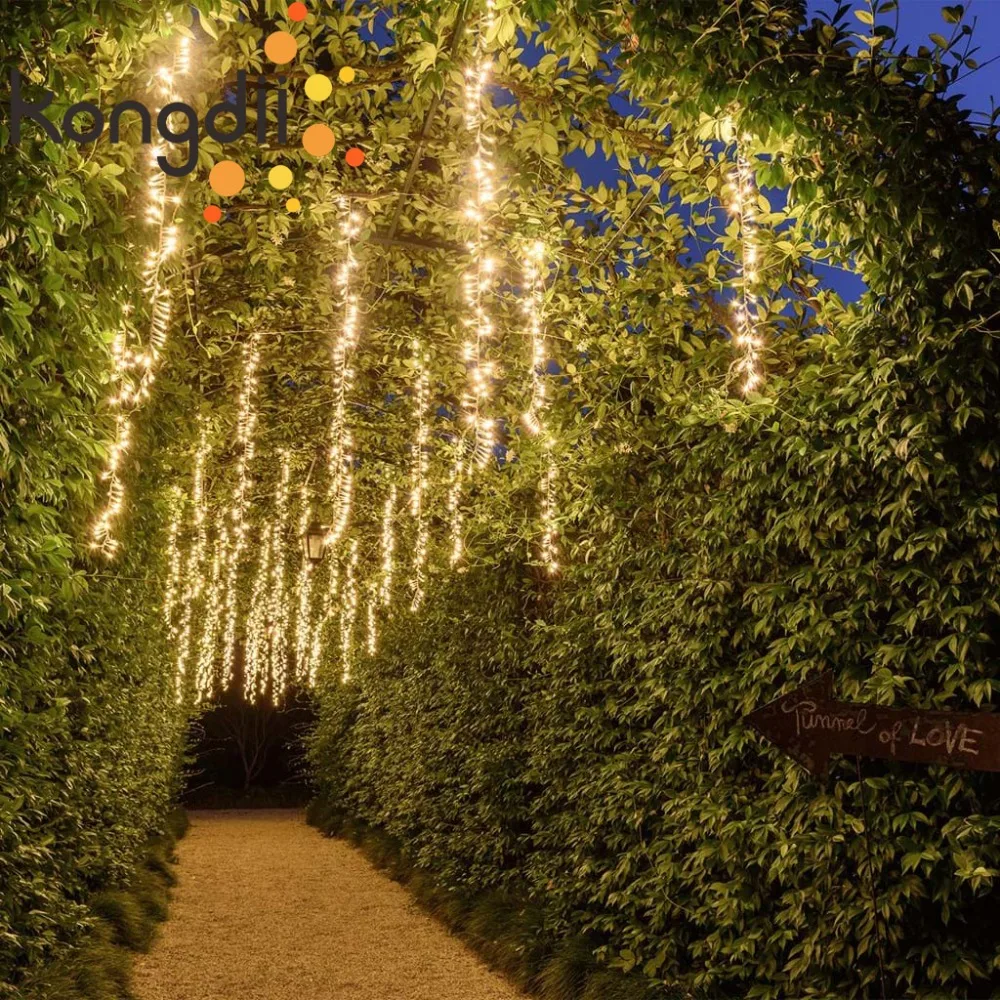 US $14.79 4mx15m Connectable Led Festoon String Fairy Light Garland Christmas Light String Tree Outdoor Garden Party Wedding Decoration