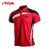 Genuine Stiga Table tennis clothes sportswear quick dry short sleeved men ping pong Shirt Badminton  Sport Jerseys ► Photo 2/4