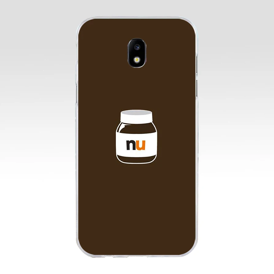 Мягкий силиконовый чехол из ТПУ Tumblr Nutella 239H для телефона Samsung j3 j5 j7 2016 2017 a3 a5 a6