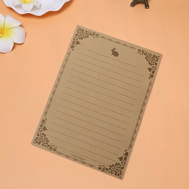 10 sheets/set European Vintage Style Writing Paper Letter Good Quality