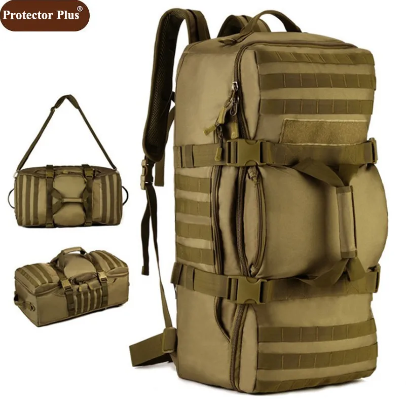 

Protector Plus New 60 L WaterProof Travel Bag Business Men Backpack Large Capacity Women Shoulder Bags 2019 Free Shipping D076