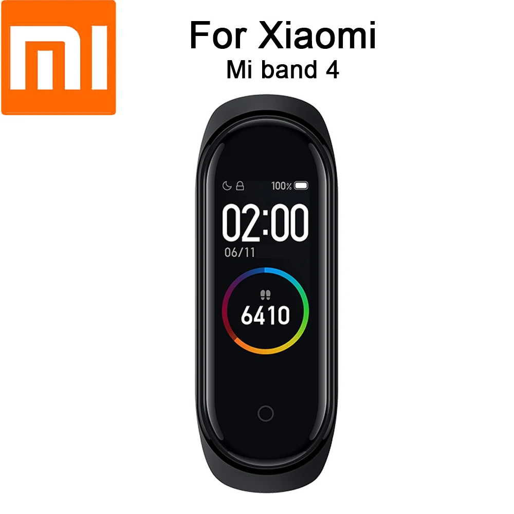

Global Version for original Xiaomi Mi band 4 fitness bracelet AMOLED Color Screen Wristband BT 5.0 Tracker smart band not mi 3 2