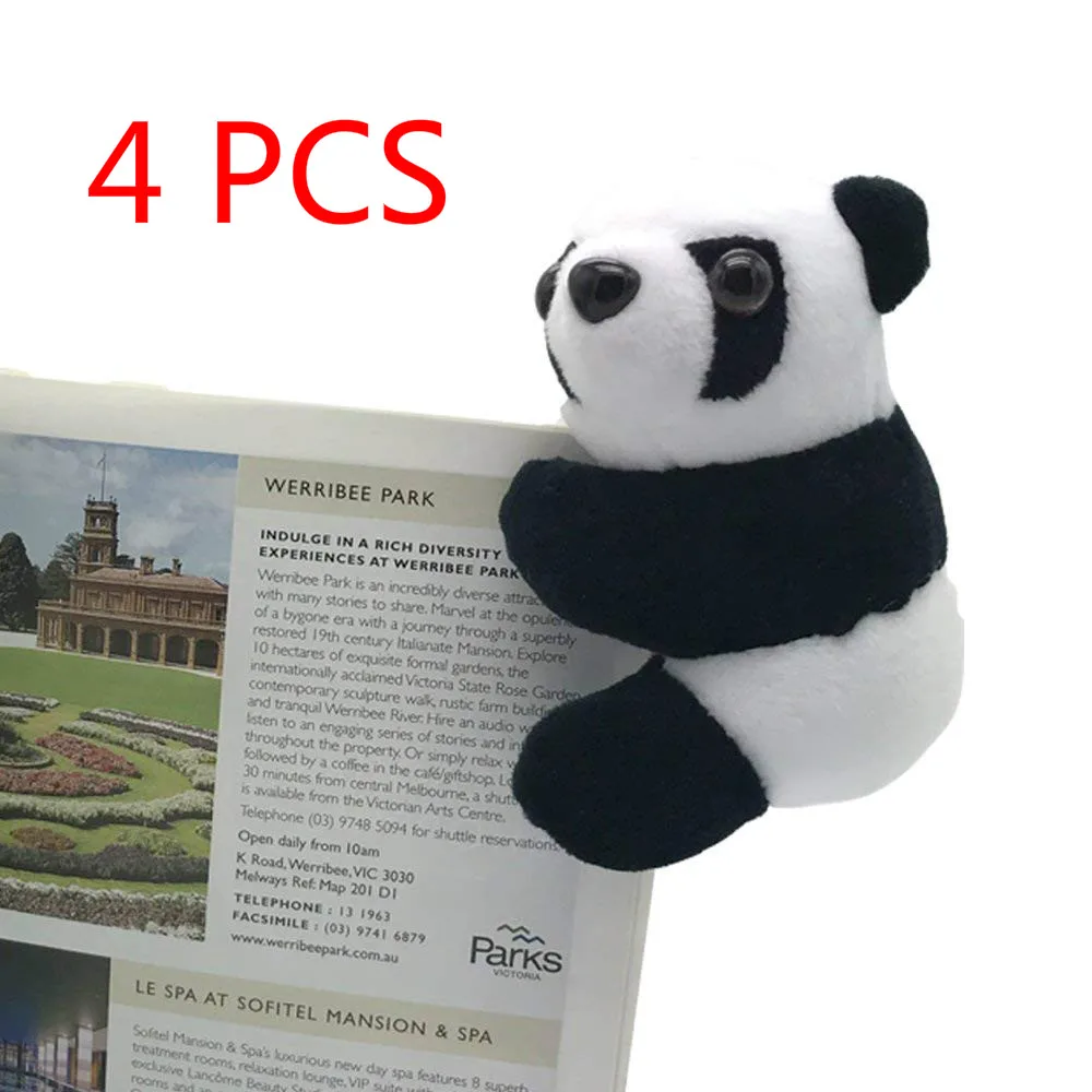 Очаровательная панда плюшевая мягкая игрушка для животных/зажим с рисунком держатель захватывающая Подушка с принтом на книжную тематику