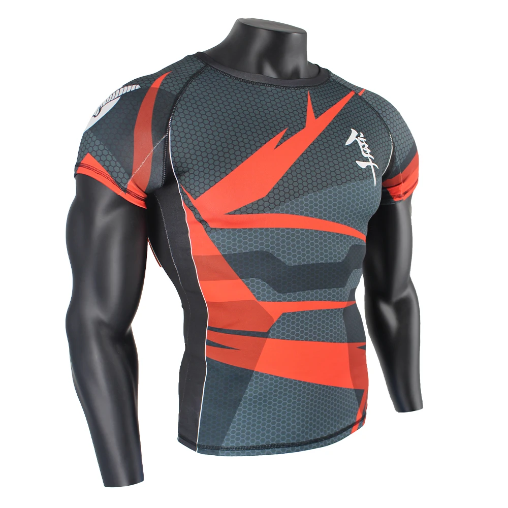 

MMA Fitness wear tights Tiger Muay Thai geometric boxing tight Jersey in Thailand thai boxing shorts boxing clothing mma