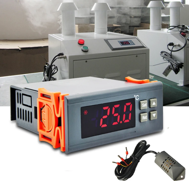 220VAC 10A Dehumidification Humidification Universal Digital Humidity Controller Regulator with