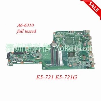 

NOKOTION DA0ZYVMB6D0 NBMND11001 NB.MND11.001 laptop motherboard For acer aspire E5-721 Quanta A6-6310 DDR3 Main board Works