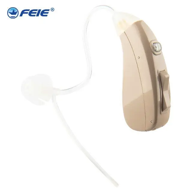 

Small Hearing Aid Sound Voice Amplifier Ear Hearing Aid Kit Adjustable Behind Ear Sound Enhancer Ear Care For the elderlyMY-201