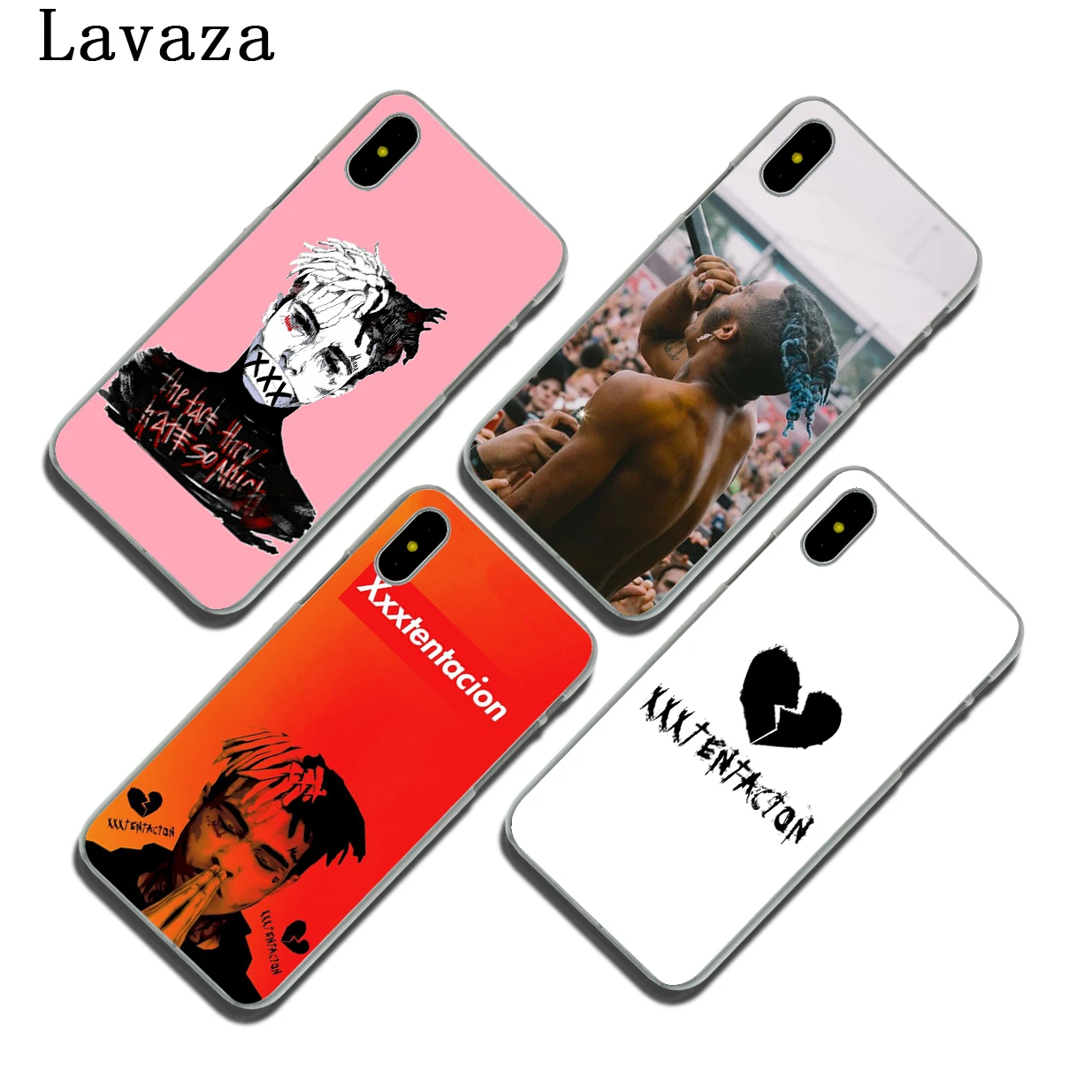 Твердый чехол для телефона Lavaza RAP MCing XXXTentacion Music 8Plus iPhone XR X XS 11 Pro Max 10 7 8 6S 5 5S SE