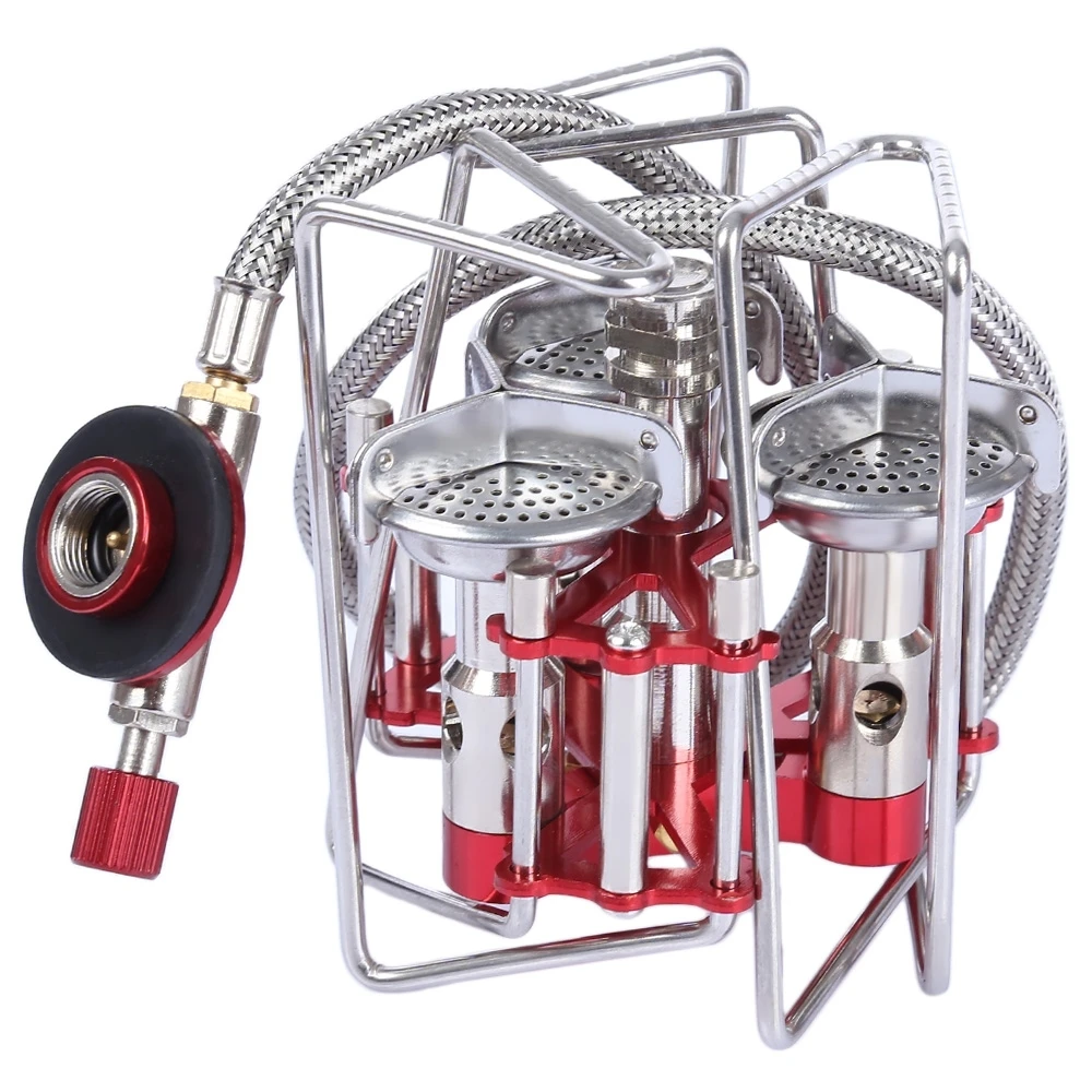 

5800W Mini Outdoor Camping Stove Foldable Split Type Cooking Stove Picnic Gas Burner for Fishing Hiking Picnic Hunting BBQ