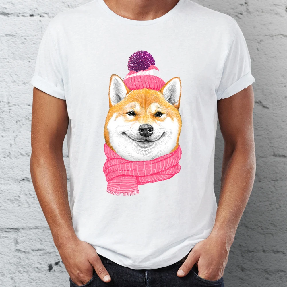 Shiba Inu Dog Breed T-shirt Pet Cartoon Tee