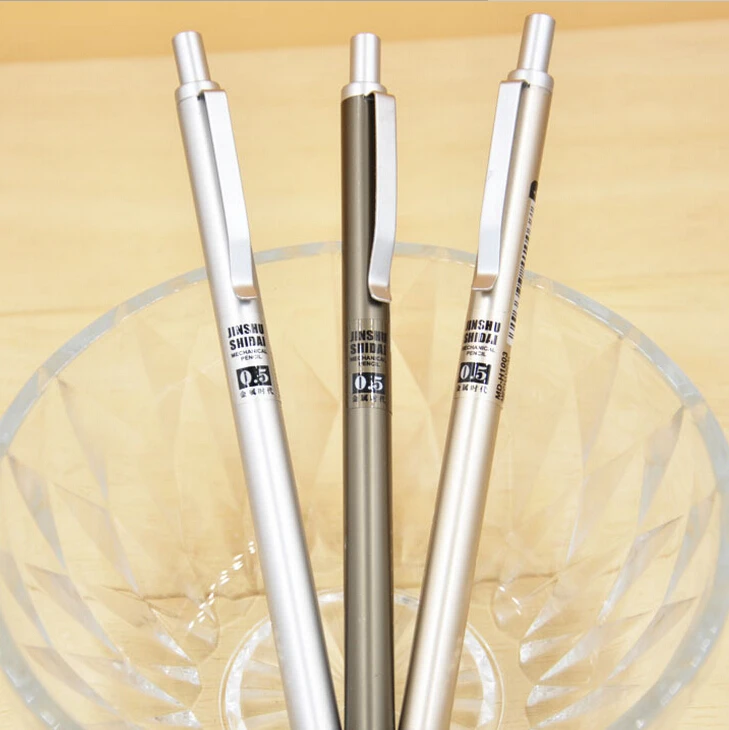 High Quality Metal Mechanical Pencil HB Colored Pencils Stationery