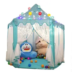 Новая портативная детская палатка игрушка мяч бассейн принцесса девочка замок игровой домик дети маленький домик Складной Игровой тент