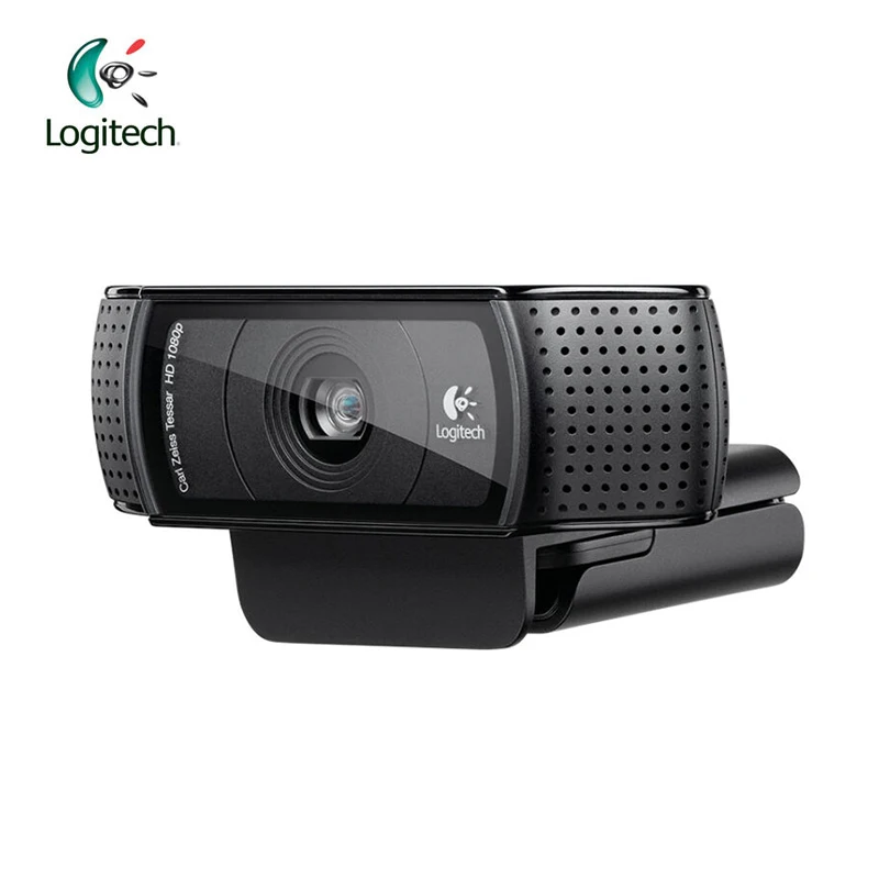 Веб-камера logitech Pro C920 HD 1280*960 поддерживает официальный тест с 15 миллионов пикселей CMOS 30FPS для Windows 10/8/7