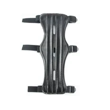 Защита на руку для лучника 3 регулируемые ремни Мягкая дышащая прочная защита для съемки ED