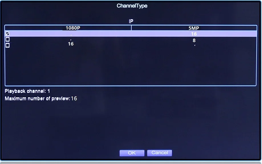 ip câmera de rede de metal gravador