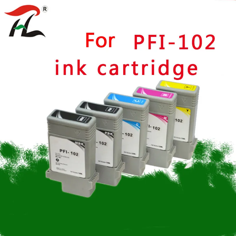 

PFI102 PFI 104 compatible ink cartridge pfi102 102 for Canon IPF650 IPF655 IPF750 IPF755 IPF760 IPF765 with full ink