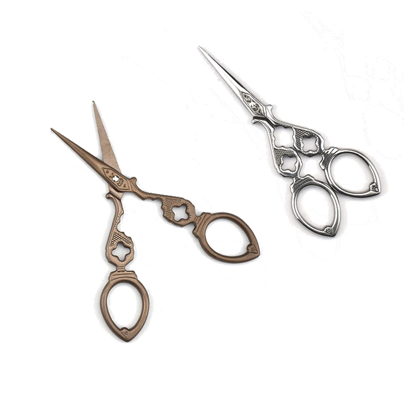 

Vintage Scissor Handicraft Embroidery Fabric Cross Stitch European Retro Classic Craft Sewing Tailor Scissors DIY Cut Tool