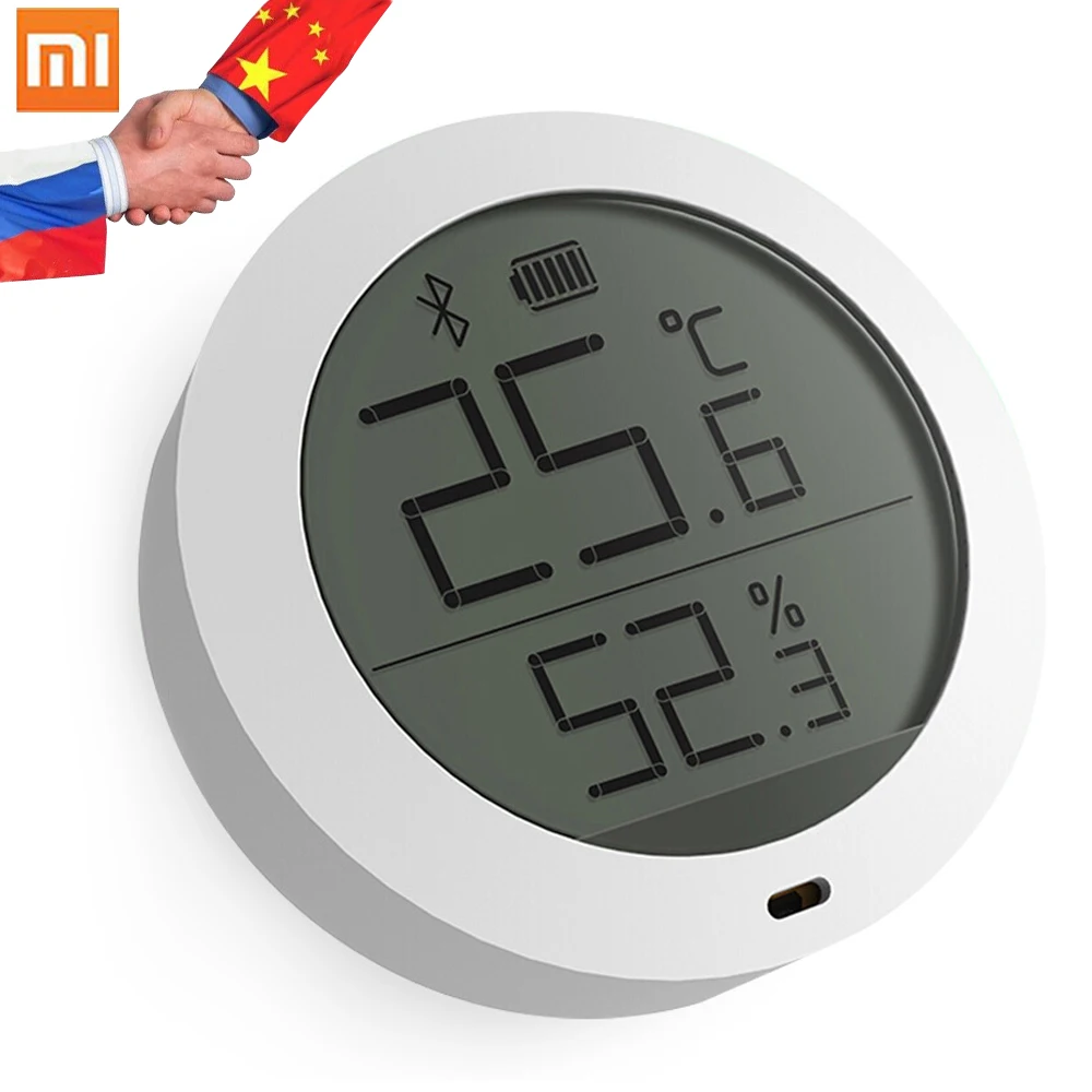 

Original Xiaomi Mijia Bluetooth Temperature Smart Humidity Sensor LCD Screen Digital Thermometer Moisture Sensor Meter Mi APP