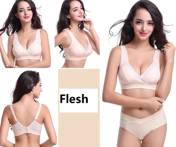 Auri Muffy 2016 Cotton cross vest wire free nursing bra Sleep yoga underwear bra for pregnant women breastfeeding bra cup B second hand maternity clothes