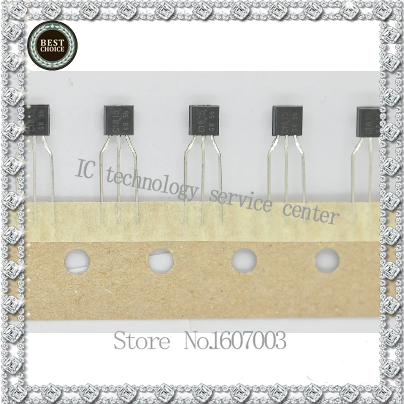 

C1815 GR TO92 Straight plug Transistor Import original 2SC1815-GR 100 Piece 1lot