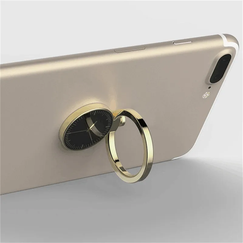 

HYCase for iPhone 7 6 6S 8 Plus X Protective Back Cover With Magnet Car 360 Degree Metal Finger Case 3 Color