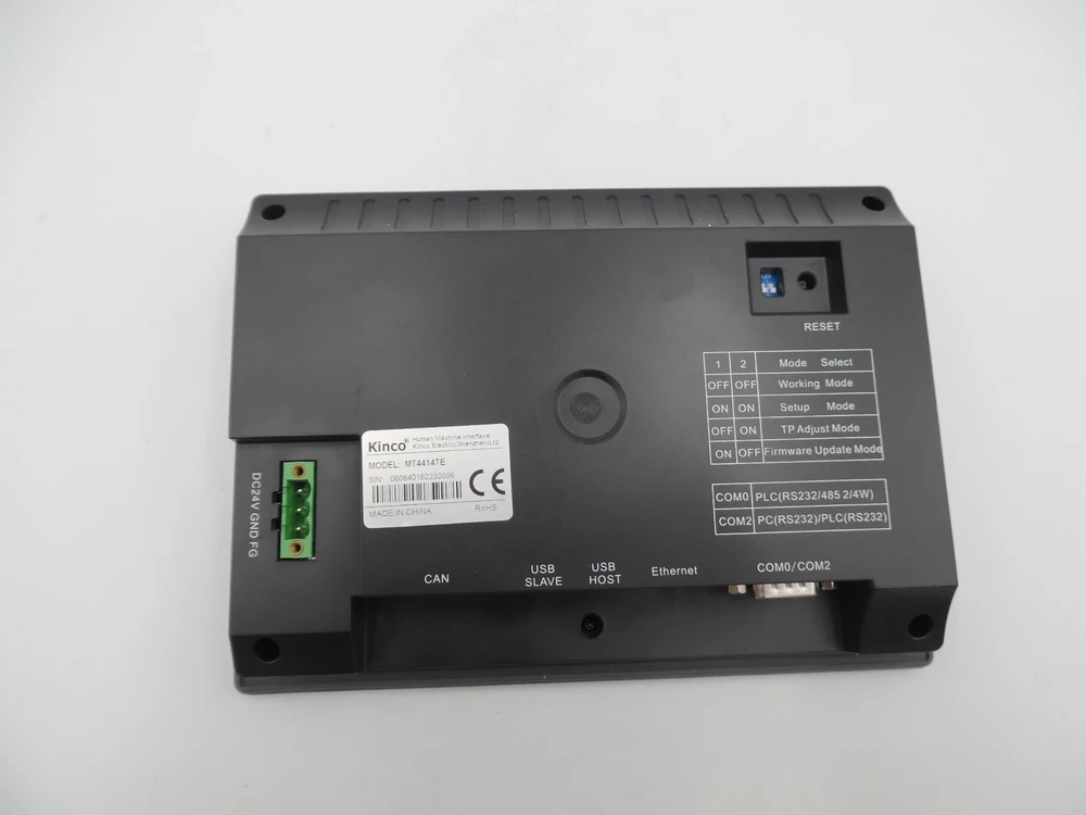 HMI 7 дюймовый сенсорный экран MT4414TE Kinco PLC Eview Ethernet USB хост 800*480 с бесплатным кабелем