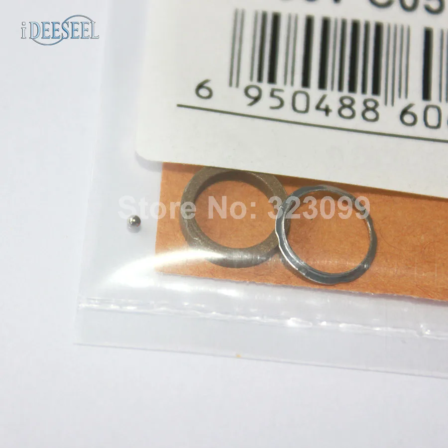 

IDEESEEL Gasket Kit F00VC99002 and Valve Steel Ball F00VC05001 CR-injector repair kits F 00V C99 002 and F 00V C05 001 seal kit