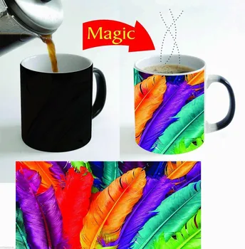 

11 Oz Beautiful Colors Magic Mug Color Change Heat Reactive Coffee Mug