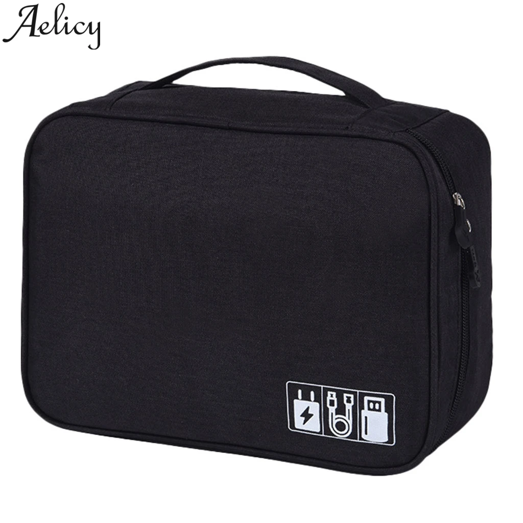 

Aelicy Fashion Multi-Function Digital Package Electronic Bag Ladies Tote Phone Bags Large Travel Storage Bag Handbag Organizer