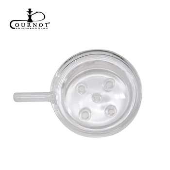 

2pcs Glass-Screen-Hookah-Plate-Charcoal-Foil-Charcoal-Holder-Portable-Head-Burner narguile
