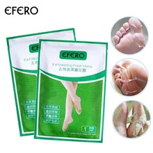 EFERO/детская маска для ног, отшелушивающая маска для ног, детские носки для педикюра, носки Sosu для удаления кутикулы, пятки, омертвевшей кожи