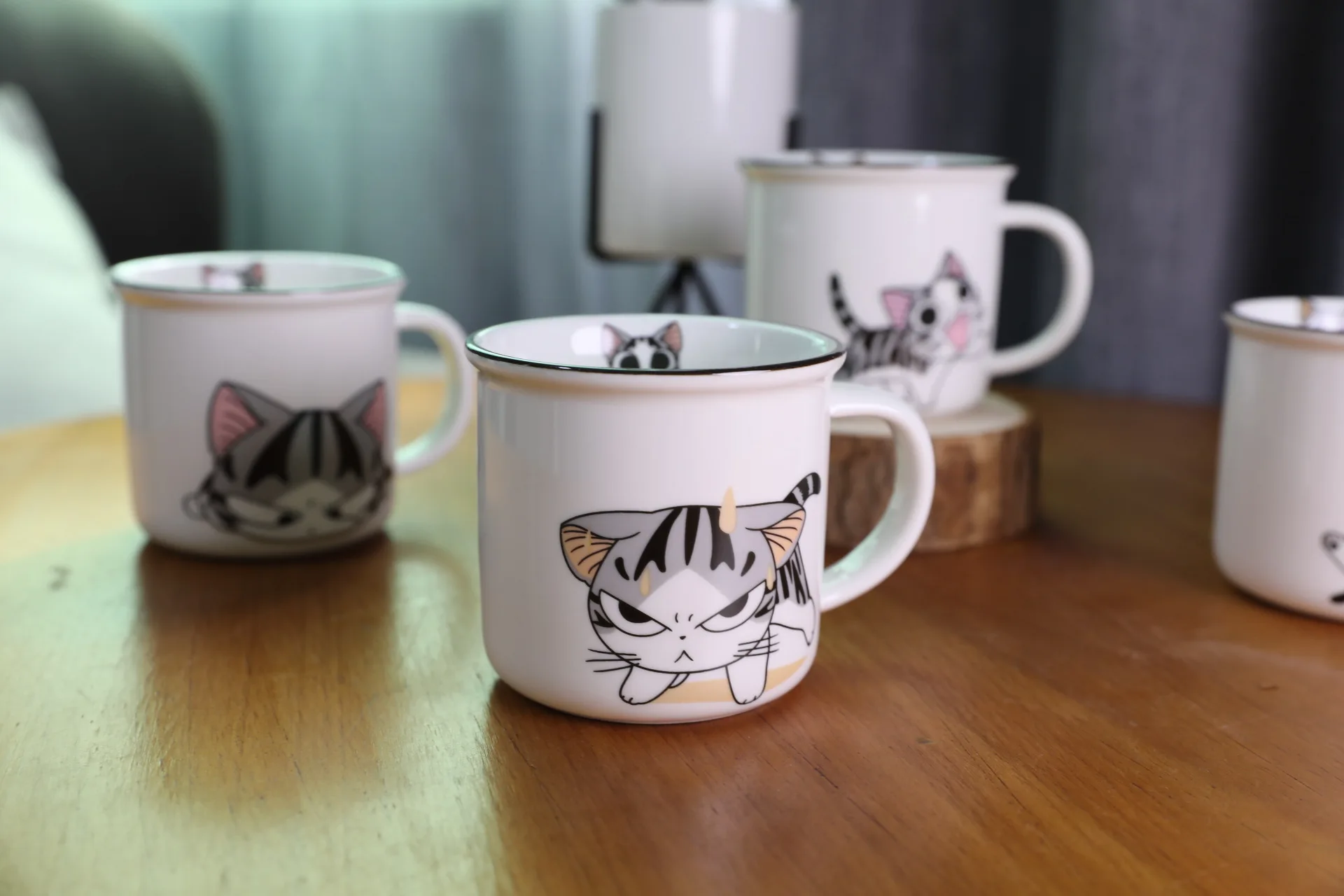 Супер милый кот животное мультфильм кофейная чашка котенок молоко кружка креативные керамические чайные кружки керамическая кружка для завтрака Новинка хорошие подарки