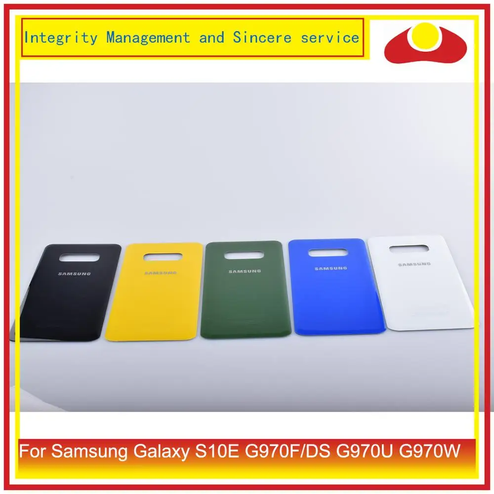 Оригинальный чехол для Samsung Galaxy S10E G970F/DS G970U G970W корпус батарейного отсека задняя