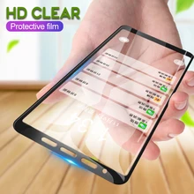 Para Samsung Galaxy A7 2018 A8 A6 más A5 2017 Protector de pantalla de vidrio templado para Samsung J8 J6 J4 Plus 2018 J7 J5 película de 2016