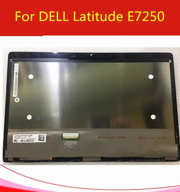 

For Dell Latitude E7250 LCD assembly LP125WF1-SPG1 Touch Display screen Digitizer 1920*1080