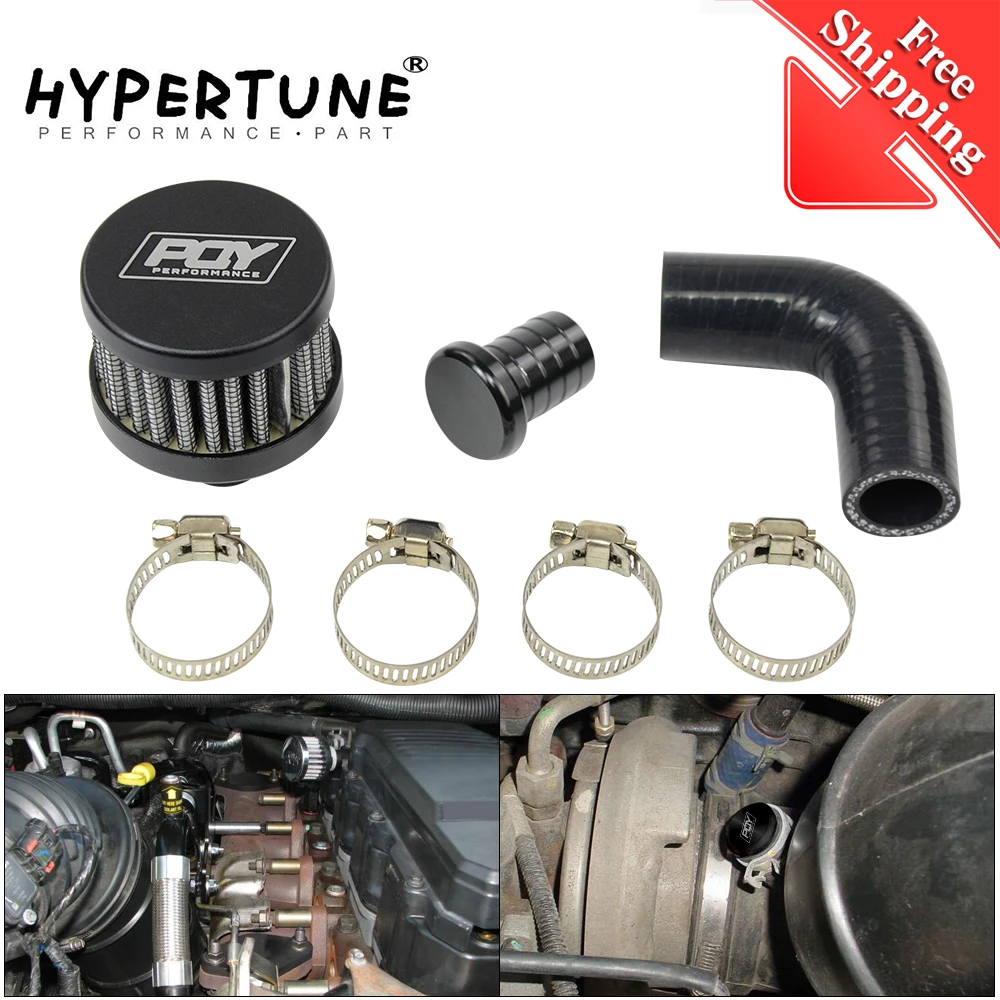 Ccv Crank Case Vent Reroute Crankcase Ventilation Line Change Kit Delete For 07 5 17 Dodge 6 7 Cummins Diesel 2500 3500 4500 Air Filters Aliexpress