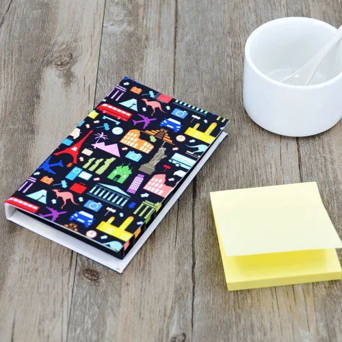 Photo blank DIY fabric handy notepad