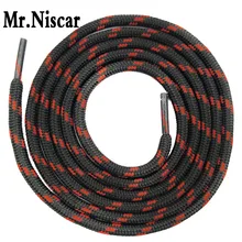 Mr. Niscar Дешевые Высококачественные круглые спортивные шнурки для спортивной обуви точка полосатый открытый альпинистские шнурки