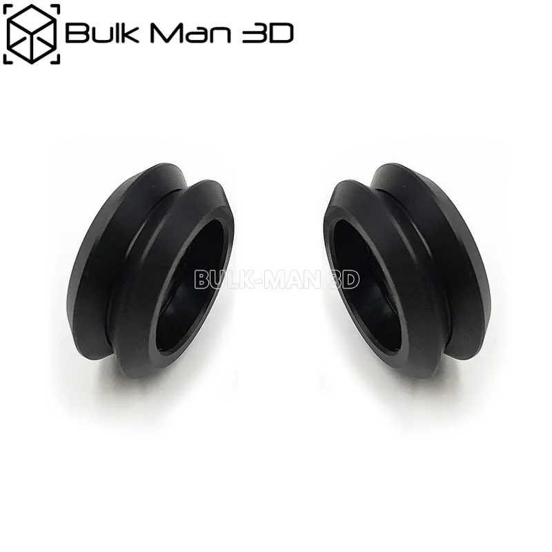 

100pcs/lot wholesale High precision CNC Delrin POM Dual v slot wheel for Openbuilds v-slot linear rail system