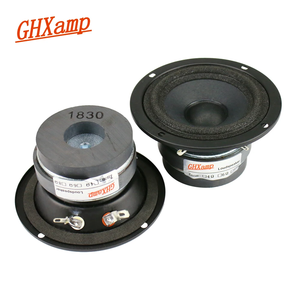 GHXAMP HIFI 3 дюйма Среднечастотный динамик 4 Ом 15 Вт средний Mediant вокальный