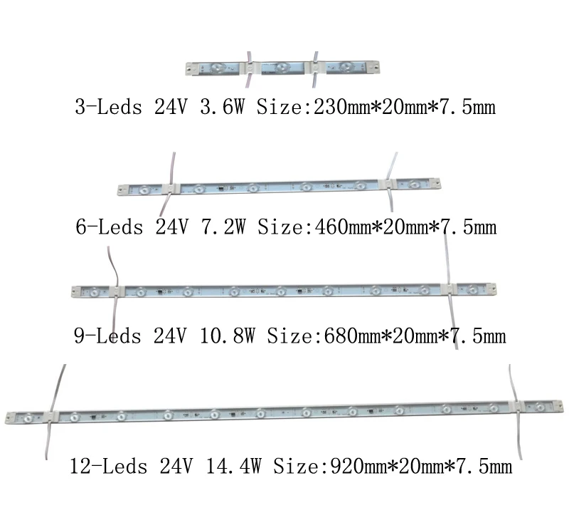 200 шт./лот 24VDC 14,4 W 1440LM NICHIA 12 Светодиодный s SMD3030 Nichia Светодиодная панель для освещение LightBox, фоновое освещение знаки светодиодный модули