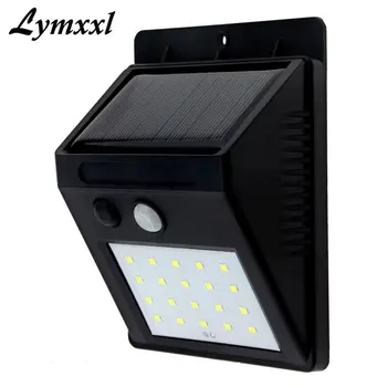 

Led Solar Wall Light Step Light 20 Leds PIR Motion Sensor Wireless Solar Lamp Outdoor Yard and Garden Solar Lamp Wall Light