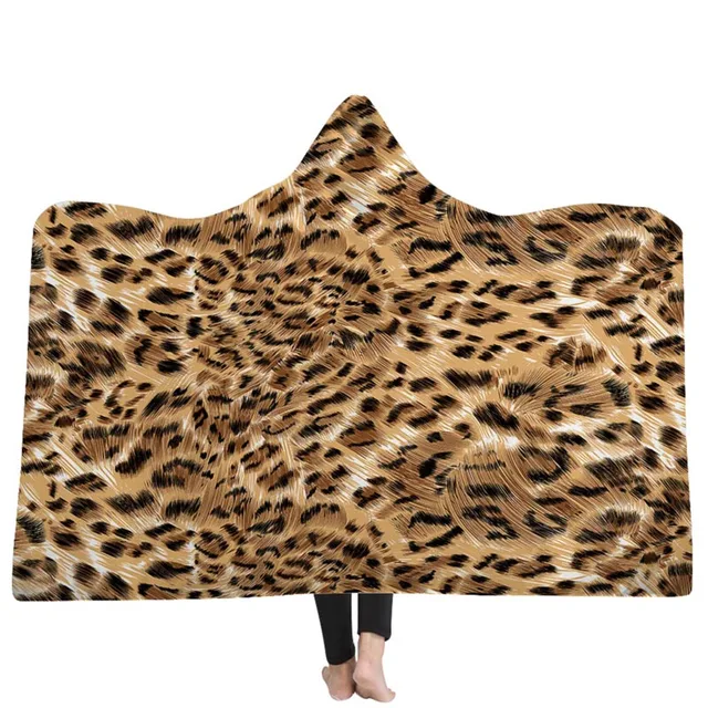 Buy EHOMEBUY 2018 Blanket Animal Skin 3D Hooded