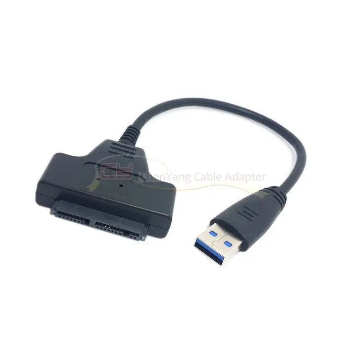 

1pcs/10cm 5Gbps Super speed USB 3.0 to Micro SATA 7+9 16 Pin 1.8" Hard disk driver SSD Adapter Cable