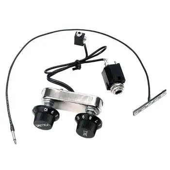 

Professional Violin Use 1 Set Electric Violin Bridge Avoid Opening Piezo Pickup Amplifier Pre-amp Violin Parts & Accessories